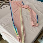 Electric yoga  Sundrop Jogger Pants Womens Size‎ S Pink Rainbow Side Stripes Photo 14