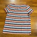 Madewell Alto Colborne Stripe Womens XS Scoop Neck Short Sleeve T-shirt Preppy Photo 4