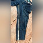 Pilcro and the Letterpress  Patchwork Carpenter Jeans Straight Size 31 Hi Rise Boho Photo 8