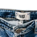 Paige Cut Off Denim Blue Jean Shorts Women's Size 29 Casual Boho Western Pockets Photo 1