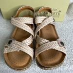 Spring Step L'Artiste Atira Platform Sandal Spring‎ Step Beige Braided Sandals 37 Photo 1