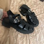 Old Navy  Faux Leather Fisherman Sandals Photo 1