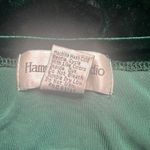 Hampshire Studio Vintage Green Long Sleeves One Piece Velvet Top Size M Green Size M Photo 4