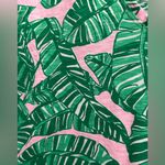Lilly Pulitzer NEW! Medium Shirt Etta V-Neck Conch Shell Pink Let's Go Bananas Photo 5
