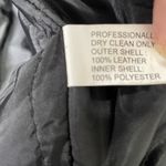 Mens vintage Raider Heavy Leather motorcycle jacket size 46 XL 1970's authentic Black Photo 10