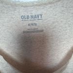 Old Navy Y2K Oatmeal Ecru Cami Dainty Lace Detail Soft Comfy Size XL Long Preppy Photo 2