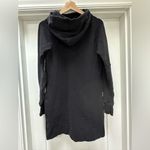 Avalanche  black hooded sweatshirt dress w/pockets size medium Photo 2