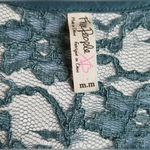 Free People  Lace Embroidered Peplum Blouse Photo 1