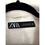 ZARA  Cordoroy Jacket Overshirt in Cream Photo 6