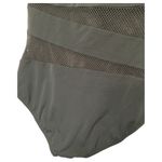 Carmen Marc Valvo Swimsuit Womens 14 One Shoulder Mesh One Piece Padding Green Photo 2