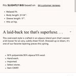 J.Crew  Alpaca-blend oversized sweater T-shirt Photo 4