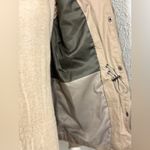BCBG MaxAzria Cozy Beige Quilted Kelly Anorak Jacket Size Small Photo 7