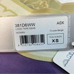 Kappa  Logo Tape Elero Fleece Purple Sweatshirt Size Oversize X-Small NWT 20"x20" Photo 3