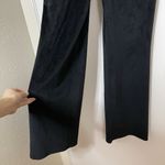 Lovers + Friends black velour vneck wide leg jumpsuit size US small Photo 3