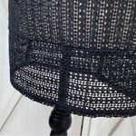 Ann Taylor Crochet Lace Sheer Illusion Pencil Skirt Black 6 Photo 7