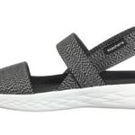 Skechers - ON The GO 600-15310BKW Color: Gray Black Size: 8 EUC Sandals women’s Photo 2