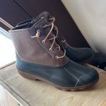 Sperry Syren Gulf Waterproof Duck Rain All Weather Boots in dark brown Photo 7