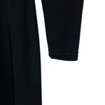 Maggy London Vtg Black Velvet Maxi Dress Small High Mock Neck Empire Waist Whimsigoth Holiday Photo 11