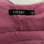 Ralph Lauren Lauren Mauve Ruffle Criss Cross Strap Dress - Size 0 Photo 2