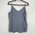 Cotton Express Express Womens Blue‎ Spaghetti Straps V-Neck Classic Camisole Top Size Medium Photo 7