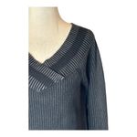 Rag and Bone Rag‎ & Bone Sweater Women Small Black Gray Ribbed Knit Off The Shoulder Dawn Photo 5
