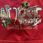 Handmade‎ nurse tote bag Red Photo 2