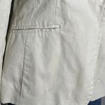 Old Navy Vintage Corduroy One Button Blazer Cream Beige Size Medium Photo 4