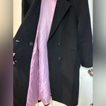 Avec Les Filles NWOT  Belted Longline Coat Color Black Size M Photo 4