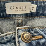 Oasis  by Eunina Distressed Buttonfly Jeans - Women's Size 7 Photo 2