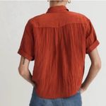 Madewell  Terracotta Shirt Photo 3