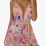 Sequin Mini Dress Size XS Photo 0