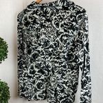 Ellen Tracy Black & White Soft Pajama PJ Pants & Top Set S Photo 1