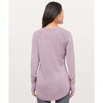 Lululemon Hello Aloe Pullover Women's Sweater Antoinette/Figue Size 4 athletic Photo 1