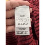 Eddie Bauer Sweater Women's Size Small Red Hooded 1/4 Zip Soft Ribbed Knit City Photo 9