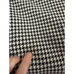 Sézane Sezane Clara Black White Herringbone Slim Trouser Pant Size 32 Euro Photo 9