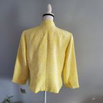 Kasper  Yellow Floral Daisy Pattern Career Blazer 14 Photo 1