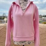 Helmut Lang  quarter zip hoodie sweatshirt sweater w/ 3D logo size XS extra small Photo 5
