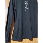 Brooks Running Black Long Sleeve Top With Business Logo Woman’s Size Large Photo 7