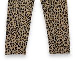 J.Crew NWOT Cropped Leopard Leggings Cotton Women's Size Small Photo 2