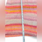 Gap Size Large Tunic Crewneck Sweater Milulticolored, Pink, Creme, Cozy, soft Pink Photo 5