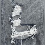 Wild Fable  Black Distressed Ripped Highest Rise Mom Jeans Size 0 Photo 4