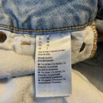 American Eagle Hi-Rise Shortie Light Wash Frayed Hem Denim Shorts Size 00 Photo 6