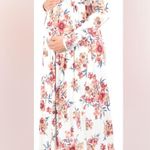 Mother bee Maternity Dress Cowl Neck Photo 1