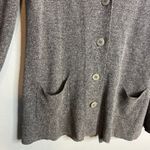 Eileen Fisher  Knit Blazer Cardigan w/ Pockets Size M Gray Casual‎ Office Photo 4