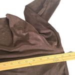 Chico's 0 Travelers Open Front Tied Cardigan Women S 4 Brown Slinky Stretch Top Photo 9