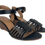 Susina Black Terra Wedge Sandal Photo 12
