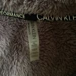 Calvin Klein Purple Fuzzy Zip Up Photo 5