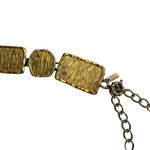 Chico's Vintage Gold Tone Embellished Chain Adjustable Belt. Photo 6