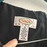 Talbots  Vintage Brown Black Tweed Wool Blend Dress Belted Light Academia Size 8 Photo 9