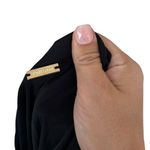 Cult Gaia Black Cut Out Long Sleeve Shirt Sz M Photo 4